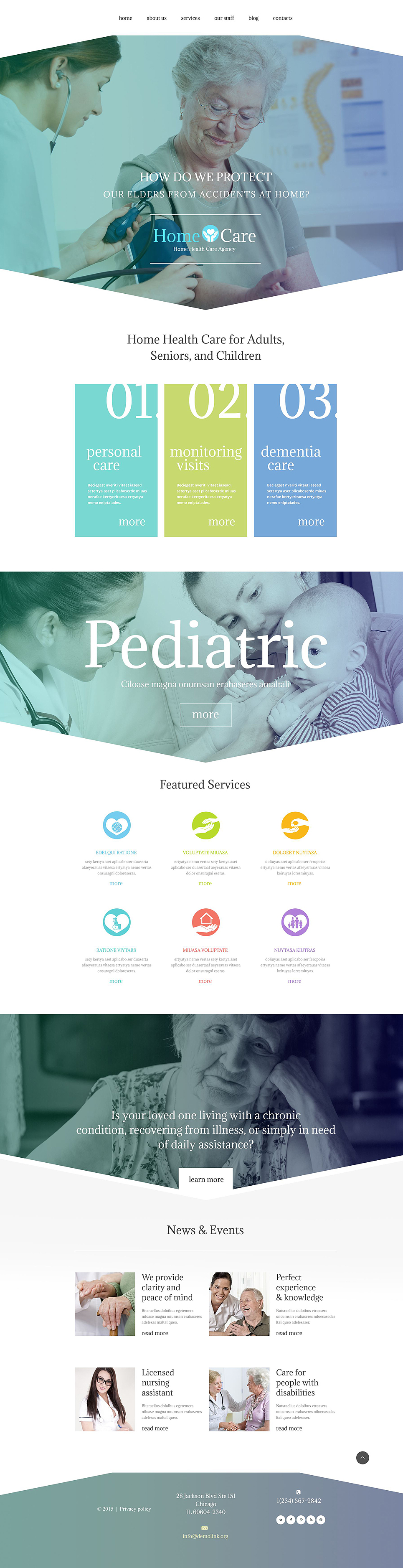 Nursing Home WordPress Theme