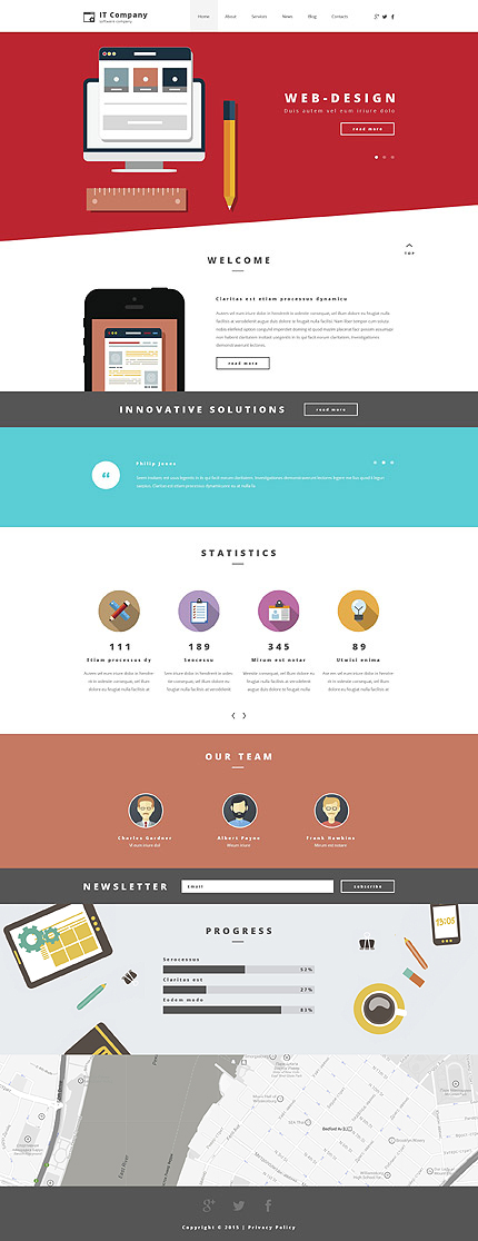  Information Technology WordPress Theme 