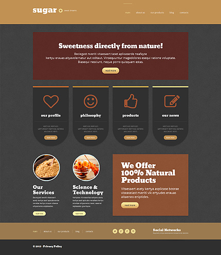  Food www Responsive WordPress Theme