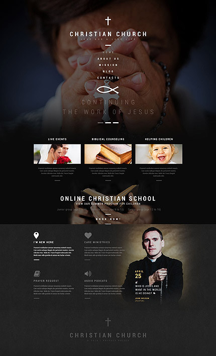  Religious WordPress Theme 