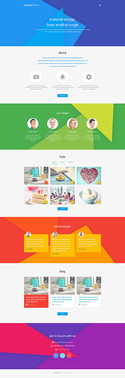  Web Design WordPress Template 