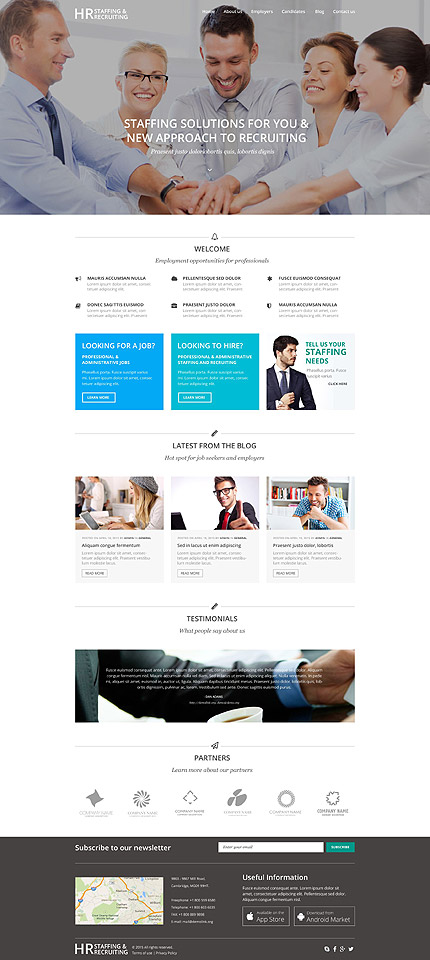  Public Relations WordPress Theme 