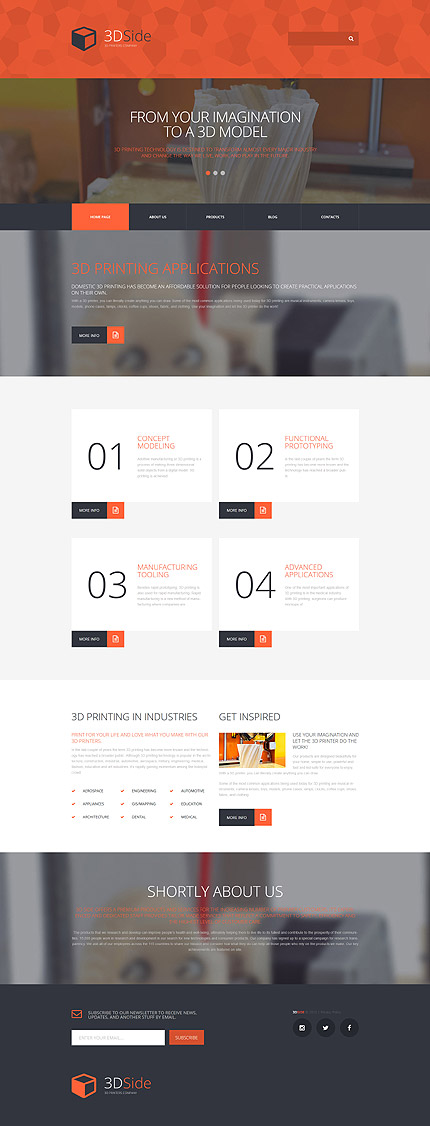  Print Shop WordPress Theme 