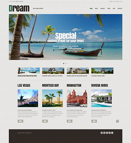 Travel Agency Responsive WordPress Theme