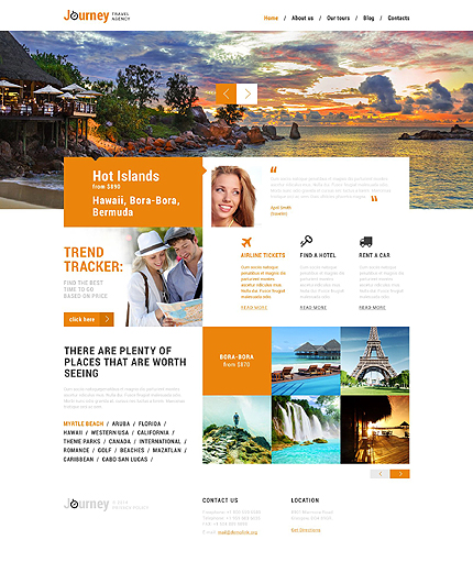 Dream Travel Club WordPress Theme