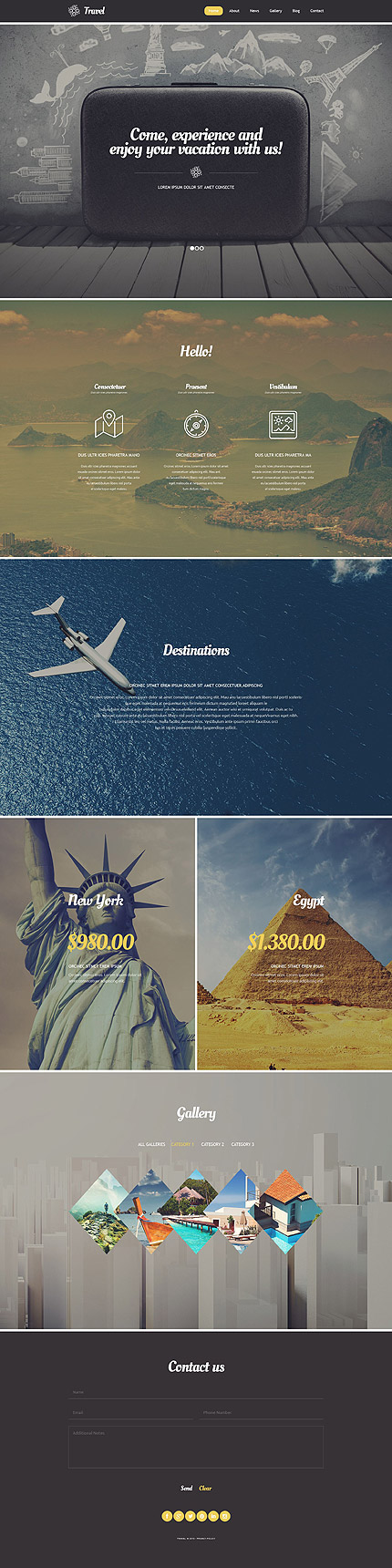 Travel Agency WordPress Theme