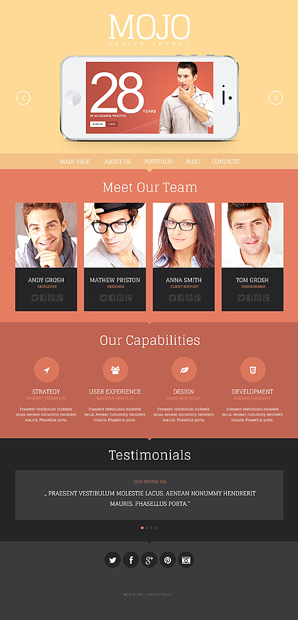 Design Agency WordPress Theme