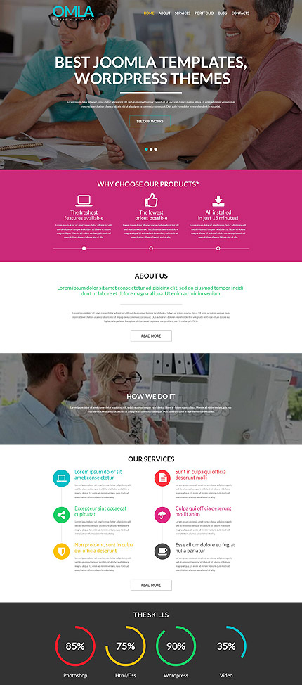 Web Design Agency WordPress Theme