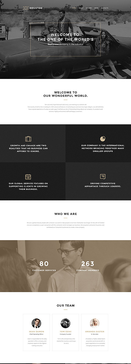 Business Services WP Template