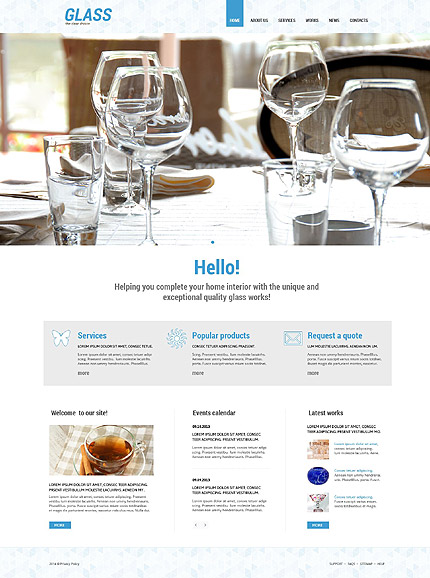  Windows & Doors Responsive WordPress Theme