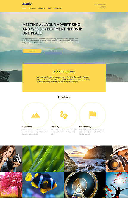 Advertising Agency WP Theme