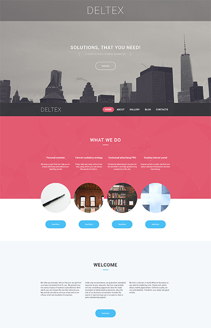 Business Firm WordPress Theme