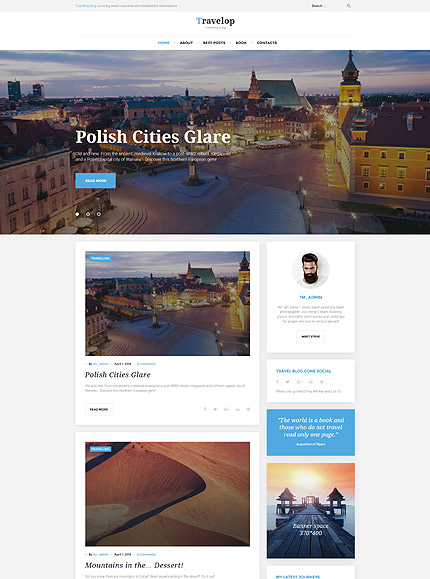 Traveler WordPress Theme