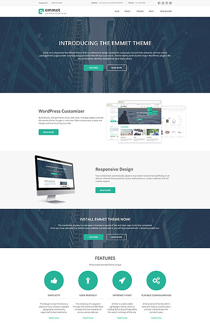 Business Responsive WordPress Theme