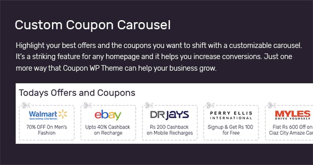 coupon website template