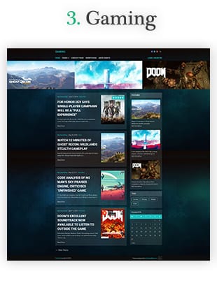 blog website template