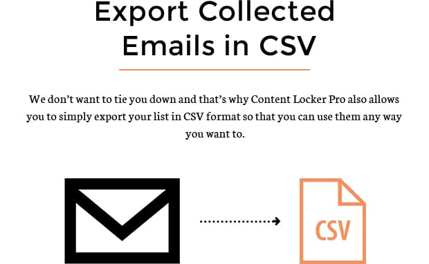 Export Collected Emails in CSV