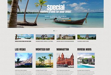 Tropisch Eiland Website Template
