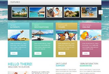 Reisbureau Website Template: De ideale start