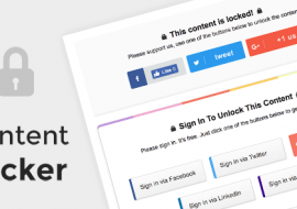 Content Locker Pro – Premium WordPress Plugin Content Locker Pro – Premium WordPress Plugin